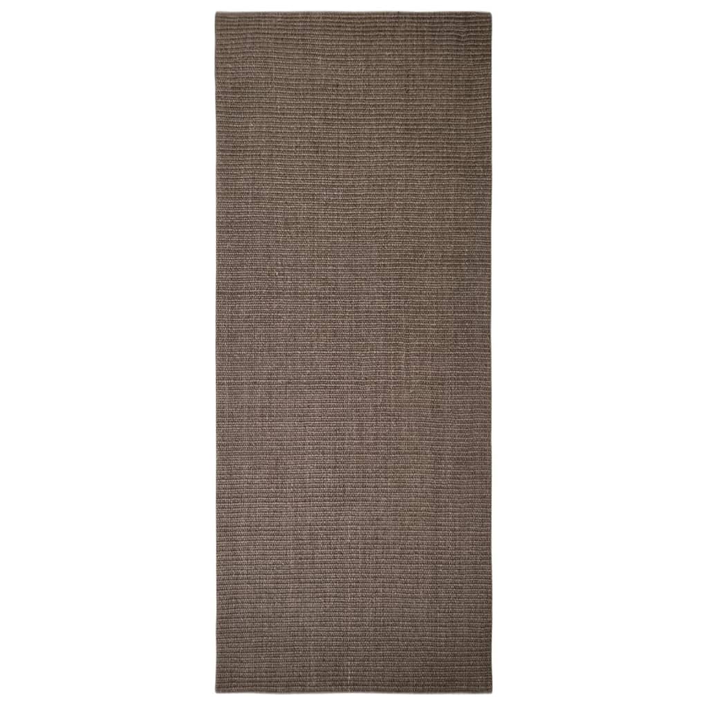 Teppich Natur Sisal 100x250 cm Braun