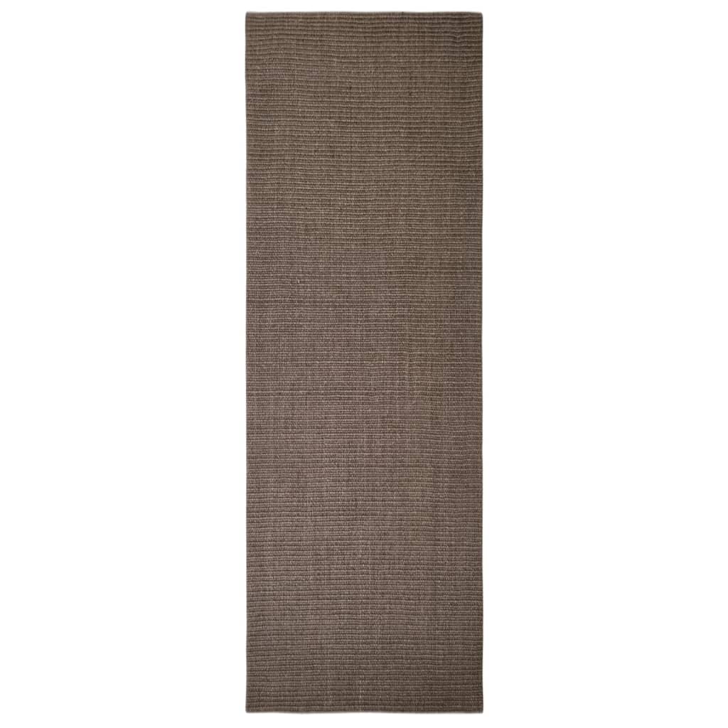 Teppich Natur Sisal 100x300 cm Braun