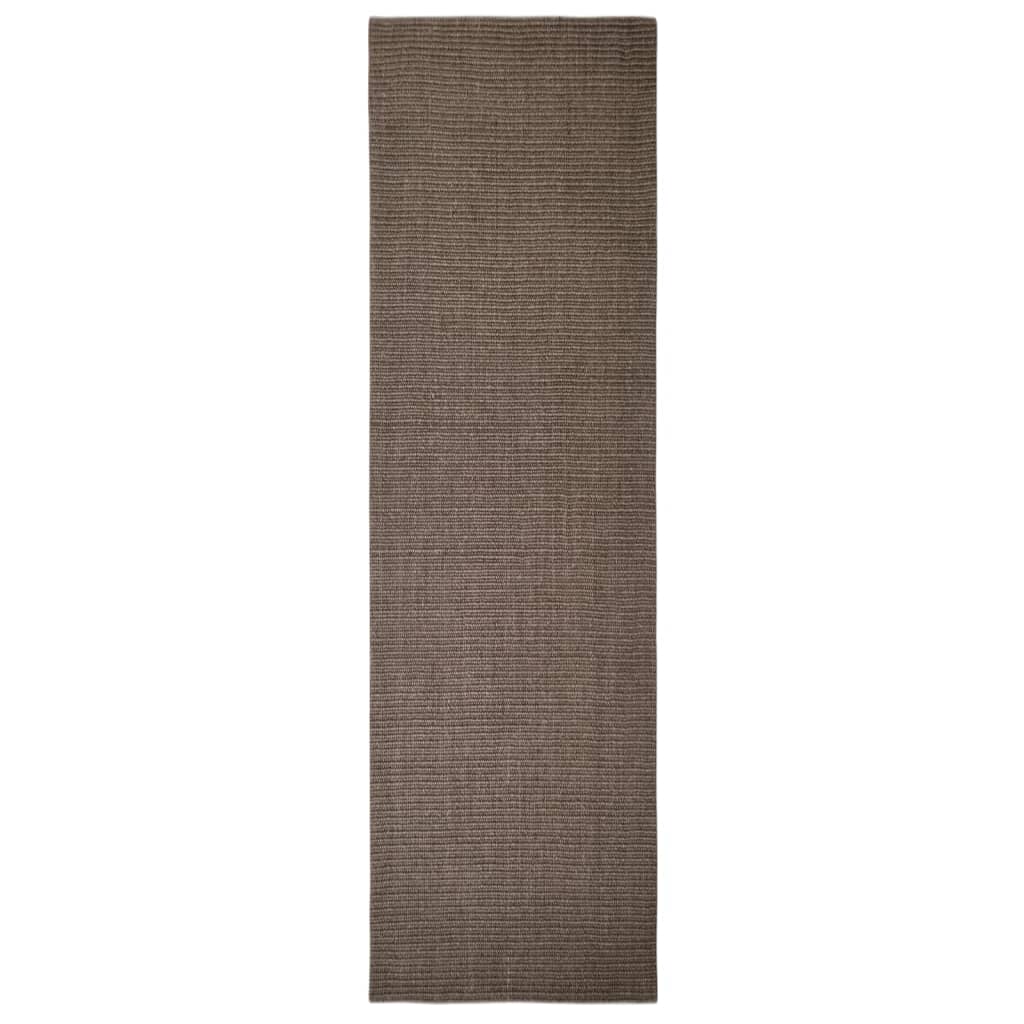 Teppich Natur Sisal 100x350 cm Braun