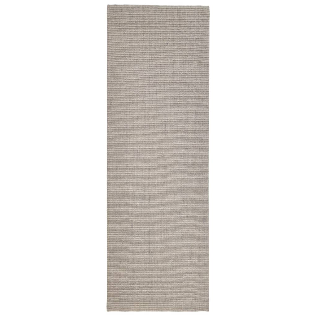 Teppich Natur Sisal 66x200 cm Sandfarbe
