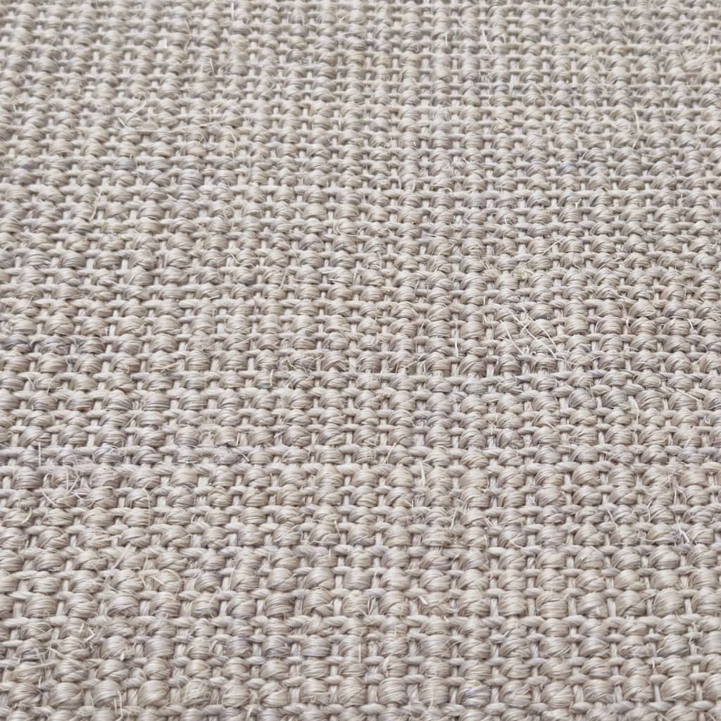 Teppich Natur Sisal 80x150 cm Sandfarbe