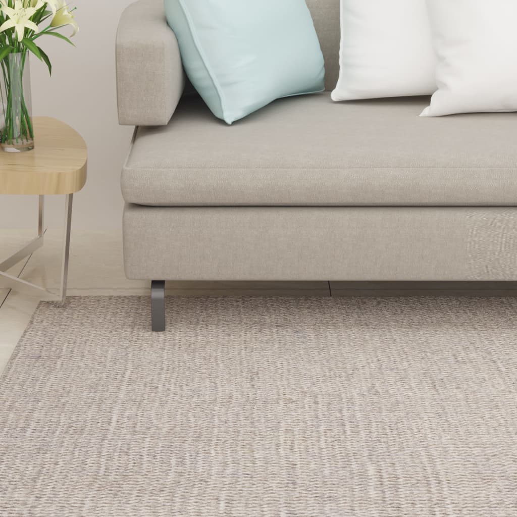 Teppich Natur Sisal 80x150 cm Sandfarbe