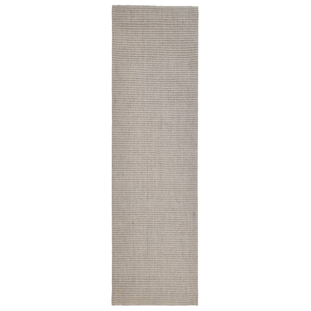 Teppich Natur Sisal 100x350 cm Sandfarbe