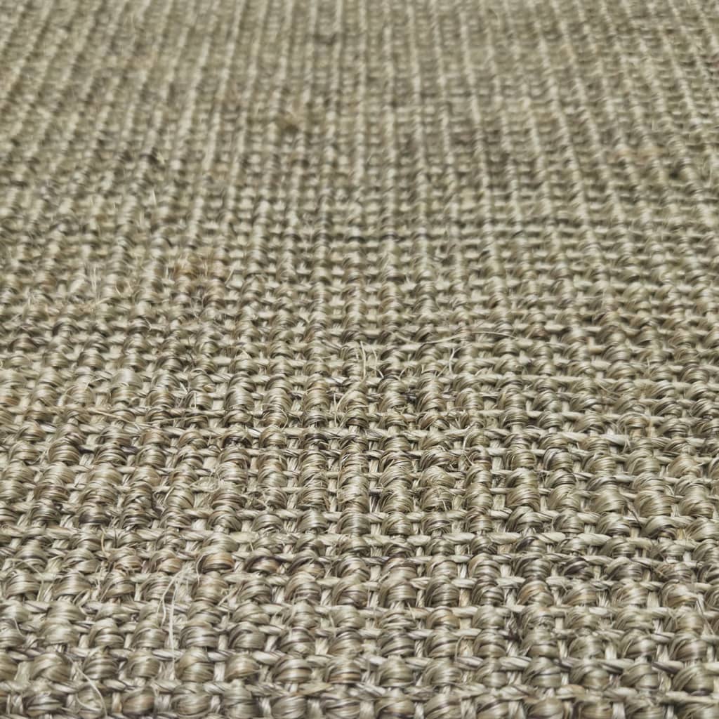 Teppich Natur Sisal 66x250 cm Taupe