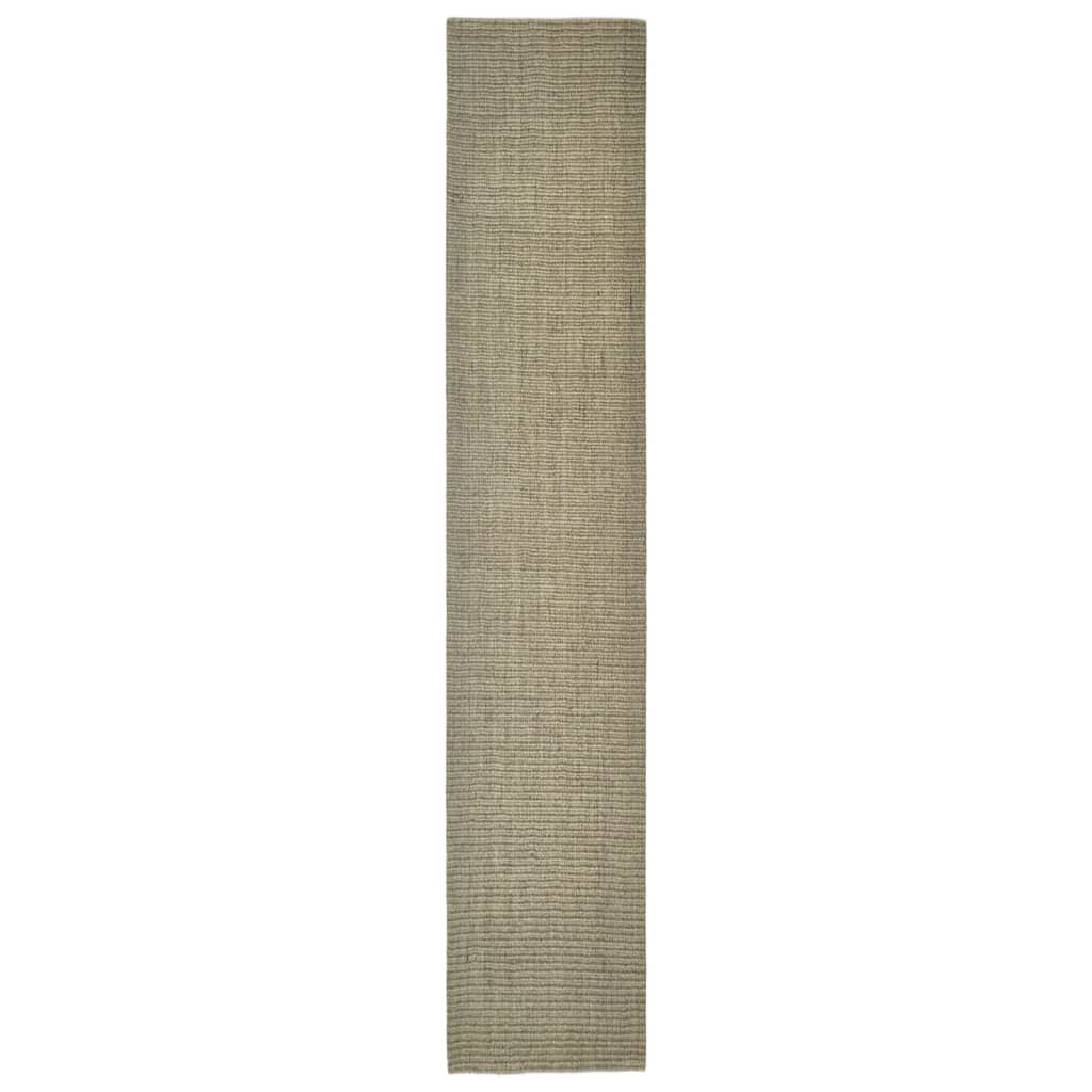 Teppich Natur Sisal 66x350 cm Taupe