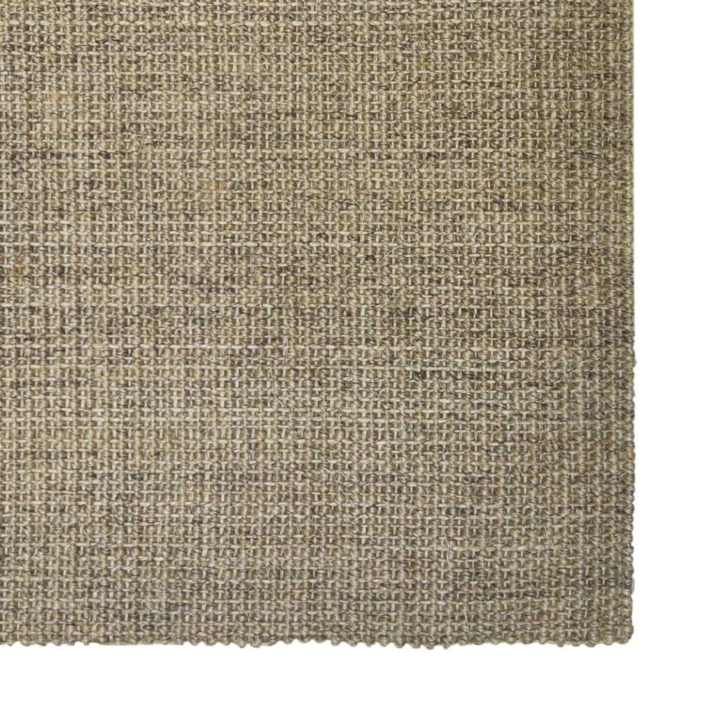 Teppich Natur Sisal 80x150 cm Taupe