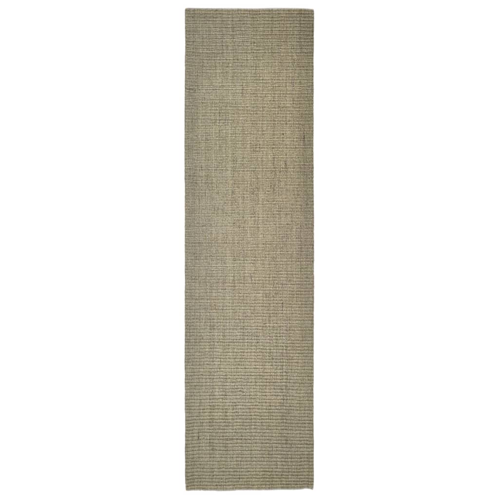 Teppich Natur Sisal 80x300 cm Taupe
