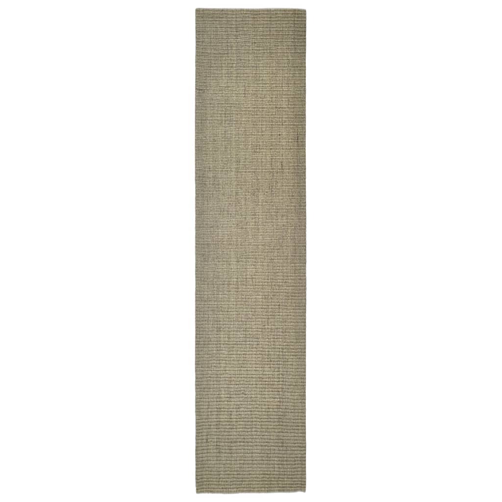 Teppich Natur Sisal 80x350 cm Taupe