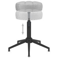 Thumbnail for Esszimmerstühle 4 Stk. Drehbar Grau Samt