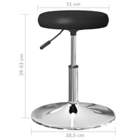 Thumbnail for Esszimmerstühle 4 Stk. Schwarz Kunstleder