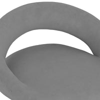 Thumbnail for Esszimmerstühle 4 Stk. Drehbar Grau Samt