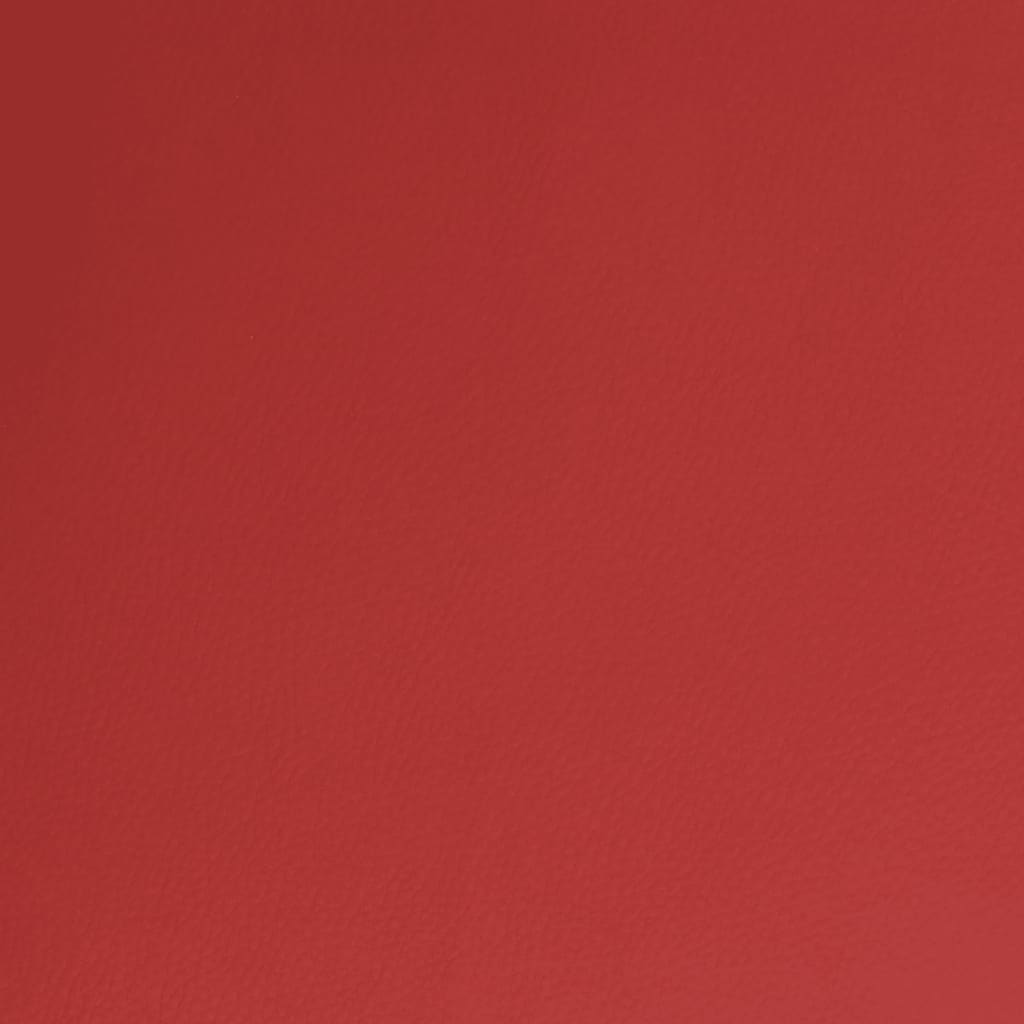 Esszimmerstühle 4 Stk. Drehbar Weinrot Kunstleder