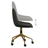 Thumbnail for Esszimmerstühle 6 Stk. Drehbar Dunkelgrau Samt