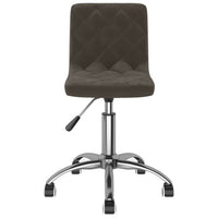 Thumbnail for Esszimmerstühle 6 Stk. Drehbar Dunkelgrau Samt