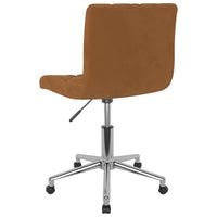 Thumbnail for 3086524 vidaXL Swivel Dining Chairs 4 pcs Brown Velvet (333839x2)