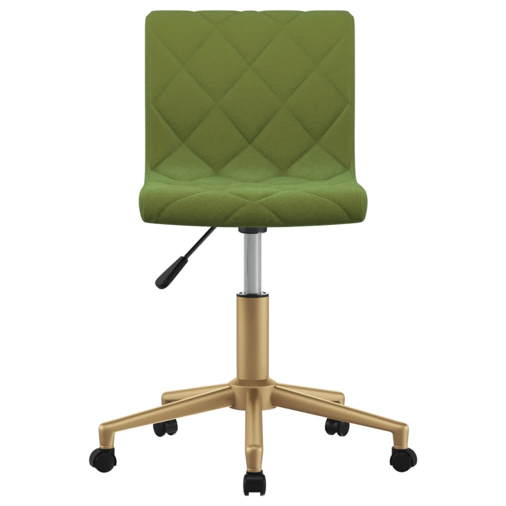 Esszimmerstühle 4 Stk. Drehbar Hellgrün Samt