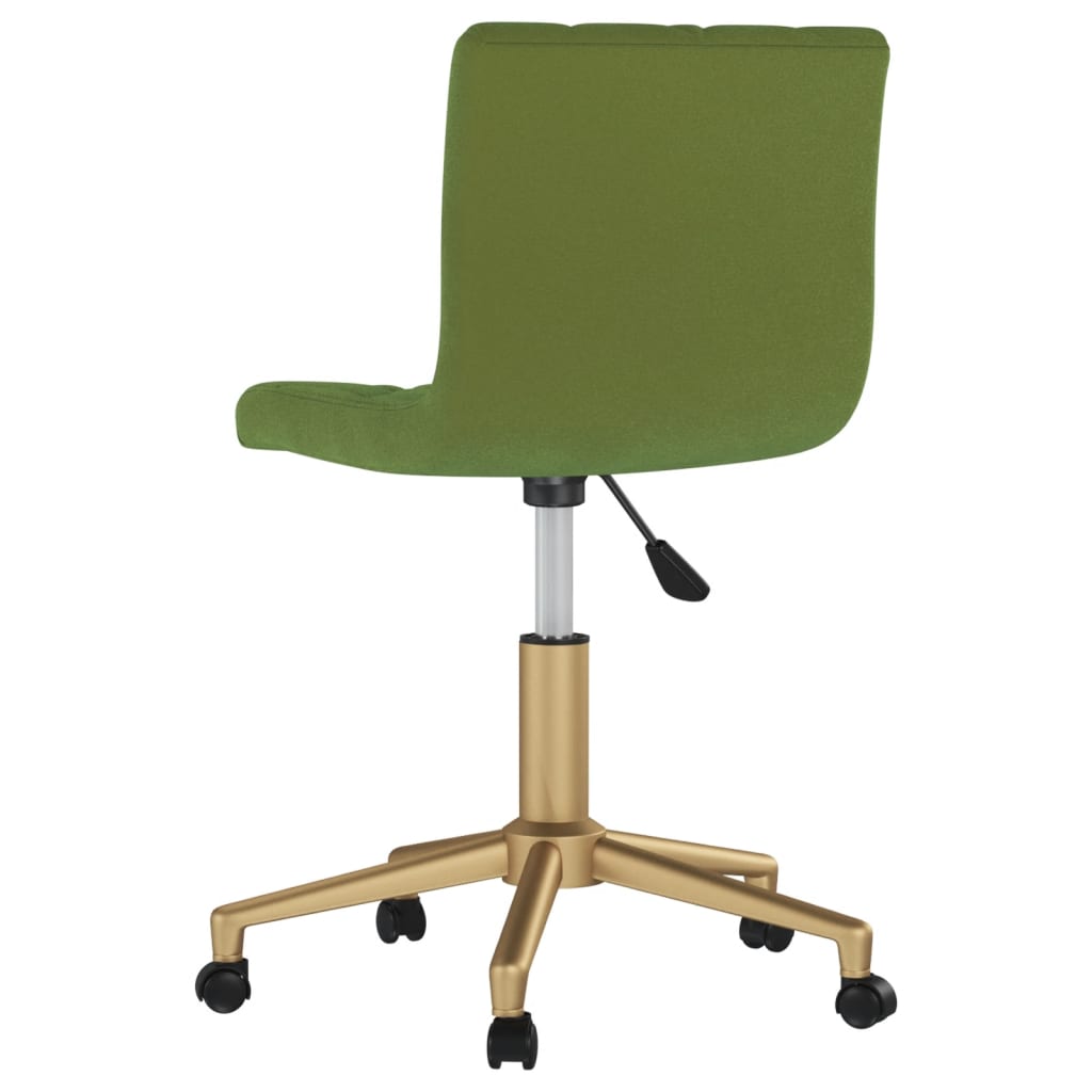 Esszimmerstühle 4 Stk. Drehbar Hellgrün Samt