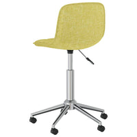 Thumbnail for Esszimmerstühle 4 Stk. Drehbar Grün Stoff