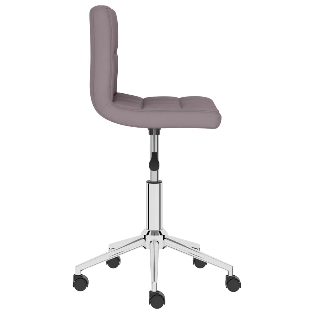 Esszimmerstühle 4 Stk. Drehbar Taupe Stoff