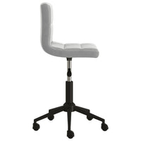 Thumbnail for Esszimmerstühle 6 Stk. Drehbar Hellgrau Samt