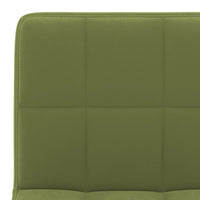 Thumbnail for Esszimmerstühle 4 Stk. Drehbar Hellgrün Samt