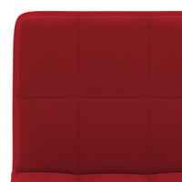 Thumbnail for Esszimmerstühle 4 Stk. Drehbar Weinrot Samt