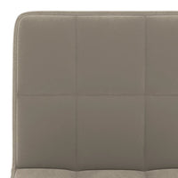 Thumbnail for Esszimmerstühle 4 Stk. Drehbar Hellgrau Samt