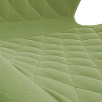 Thumbnail for Esszimmerstühle 4 Stk. Drehbar Hellgrün Samt