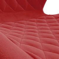 Thumbnail for Esszimmerstühle 4 Stk. Drehbar Weinrot Samt