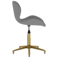 Thumbnail for Esszimmerstühle 6 Stk. Drehbar Dunkelgrau Samt