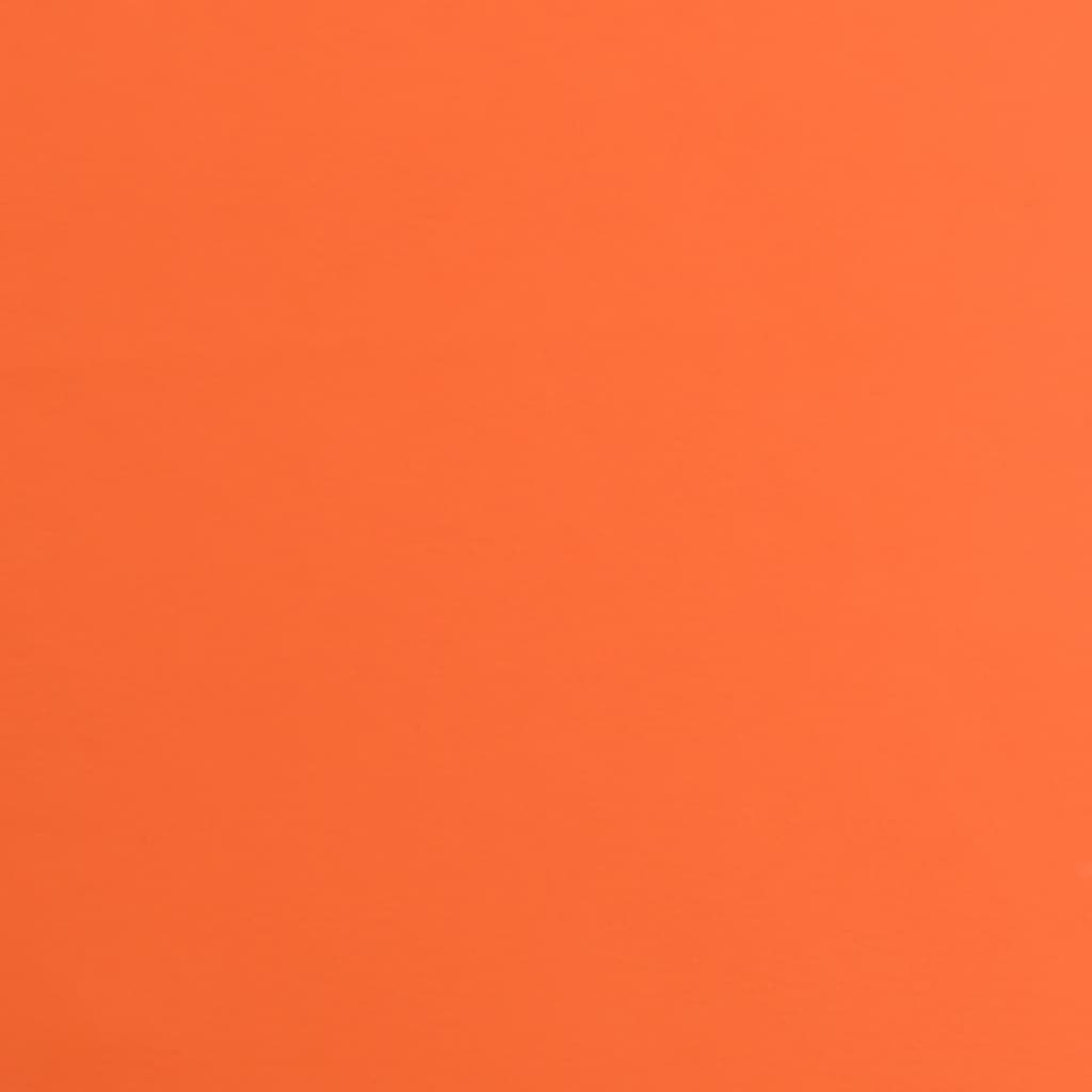 Esszimmerstühle 6 Stk. Drehbar Orange Kunstleder