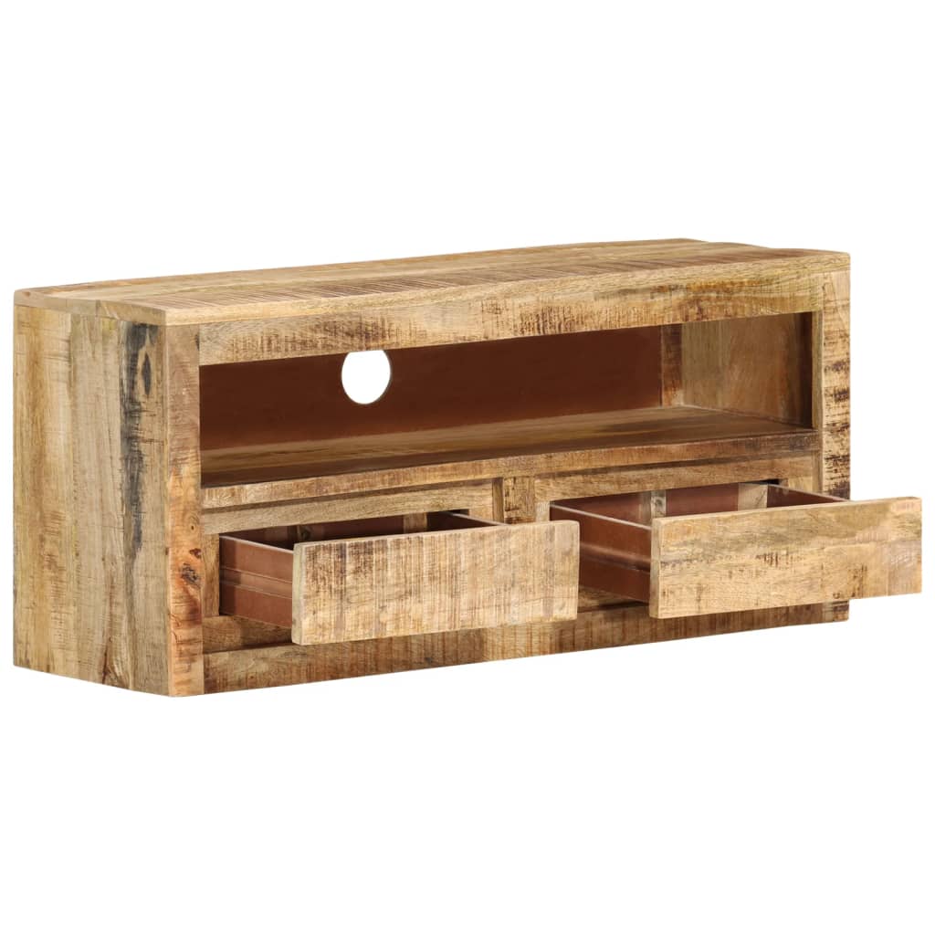 TV-Schrank 88x30x40 cm Massivholz Mango