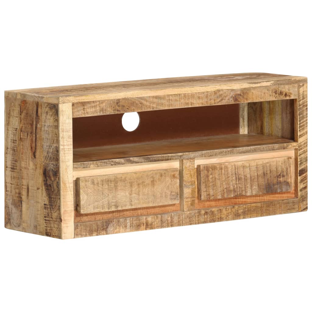 TV-Schrank 88x30x40 cm Massivholz Mango