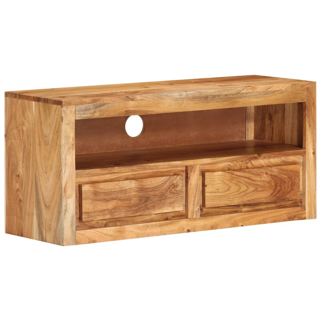 TV-Schrank 88x30x40 cm Massivholz Akazie