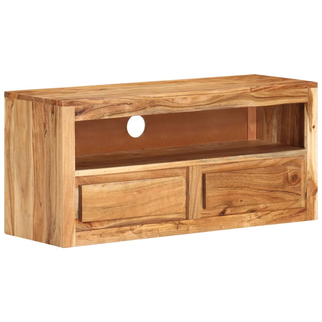 TV-Schrank 88x30x40 cm Massivholz Akazie