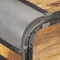 Thumbnail for TV-Schrank 110x30x42 cm Massivholz Mango