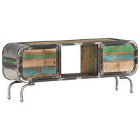 Thumbnail for TV-Schrank Mehrfarbig 110x30x42 cm Altholz Massiv