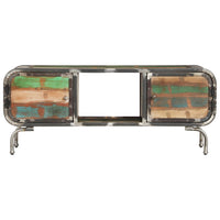 Thumbnail for TV-Schrank Mehrfarbig 110x30x42 cm Altholz Massiv