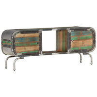 Thumbnail for TV-Schrank Mehrfarbig 110x30x42 cm Altholz Massiv