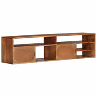 Thumbnail for TV-Schrank 140x30x35 cm Massivholz Akazie
