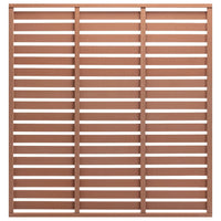 Thumbnail for Zaunplatte WPC 180x180 cm Braun