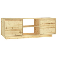 Thumbnail for TV-Schrank 110x30x40 cm Massivholz Tanne