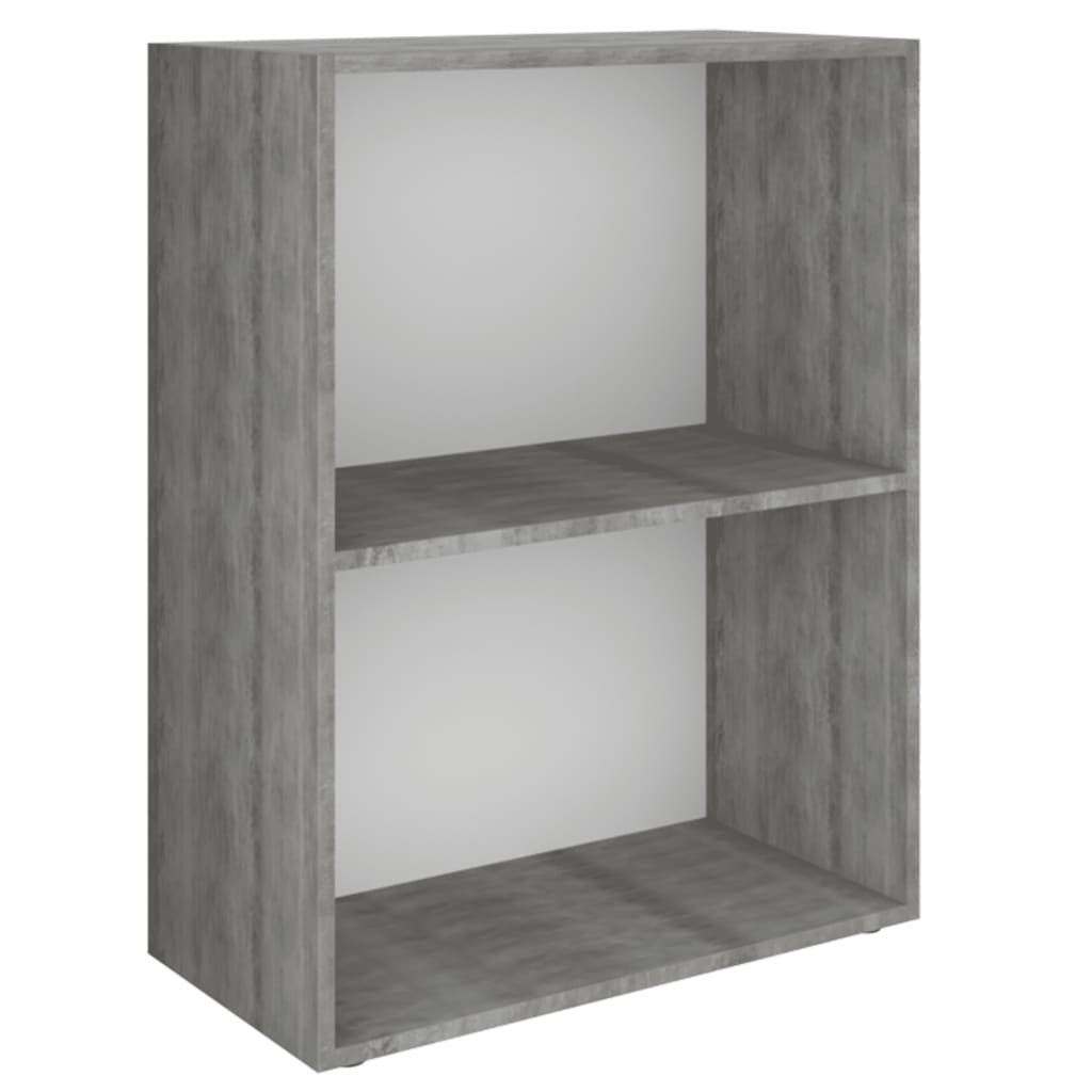 Bücherregal Spanplatte 60x31x78 cm Beton-Optik