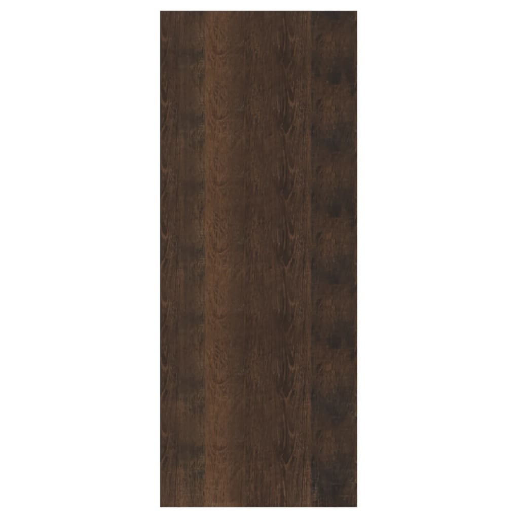 Bücherregal Spanplatte 60x31x78 cm Räuchereiche