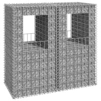 Thumbnail for Gabionensäulen 2 Stk. 50x50x100 cm Eisen
