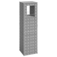 Thumbnail for Gabionensäule 50x50x180 cm Eisen