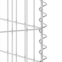Thumbnail for Gabionenwand für Mülltonnen Verzinkter Stahl 250x100x110 cm
