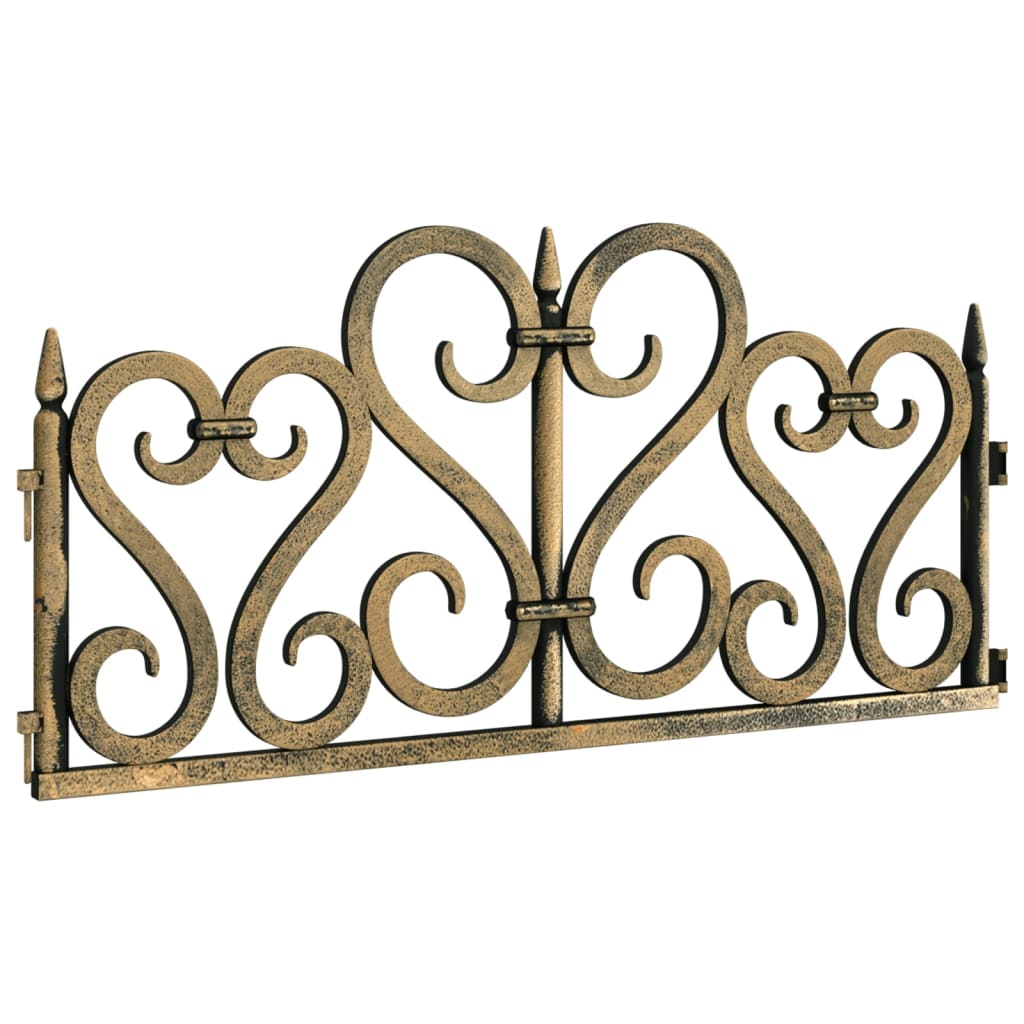 Rasenkanten 17 Stk. Golden 10 m PP