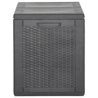 Thumbnail for Garten-Aufbewahrungsbox 180 L Schwarz PP Rattan