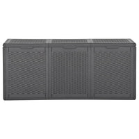 Thumbnail for Garten-Aufbewahrungsbox 270 L Schwarz PP Rattan